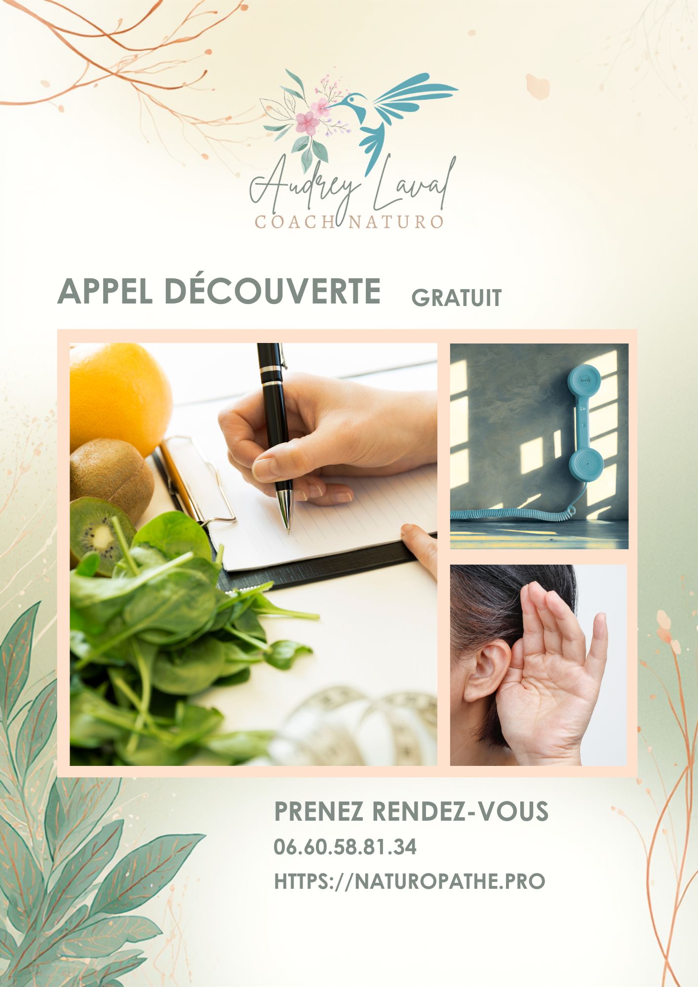 📲 Appel découverte - Flyer